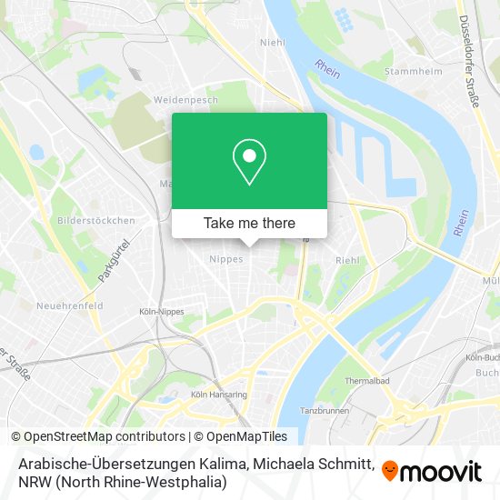 Arabische-Übersetzungen Kalima, Michaela Schmitt map