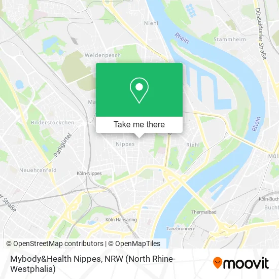 Mybody&Health Nippes map