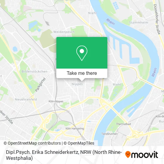 Dipl.Psych. Erika Schneiderkertz map