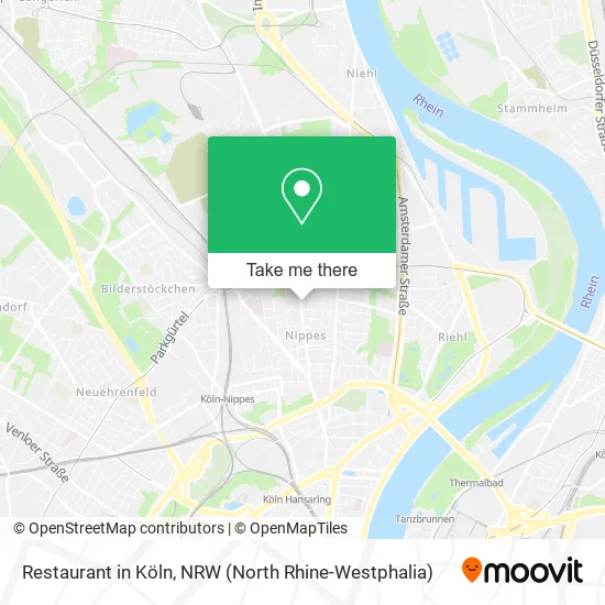 Карта Restaurant in Köln