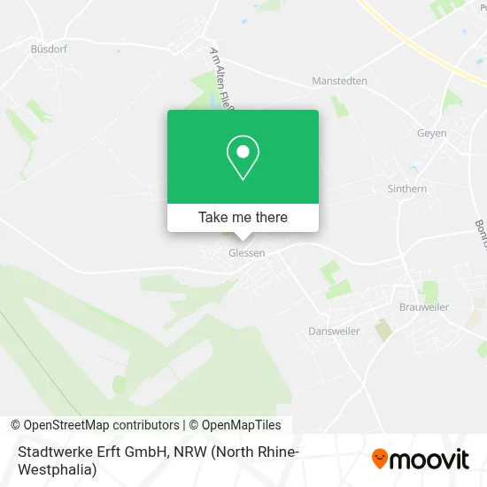 Stadtwerke Erft GmbH map