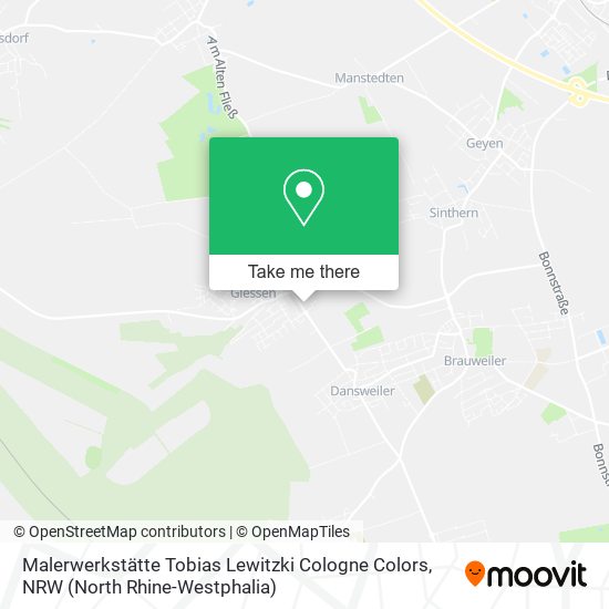 Malerwerkstätte Tobias Lewitzki Cologne Colors map