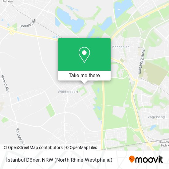İstanbul Döner map