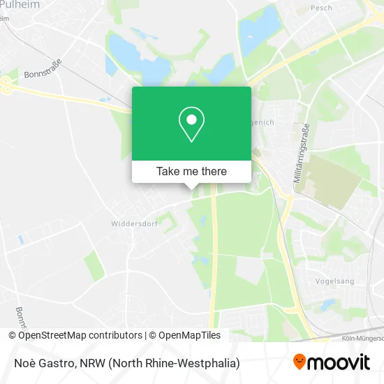 Карта Noè Gastro