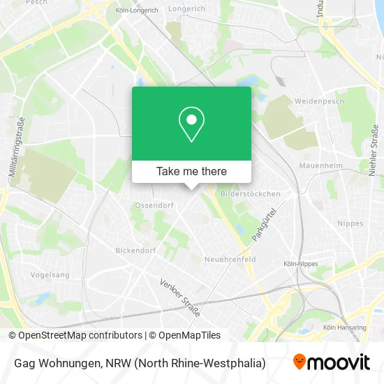 Карта Gag Wohnungen