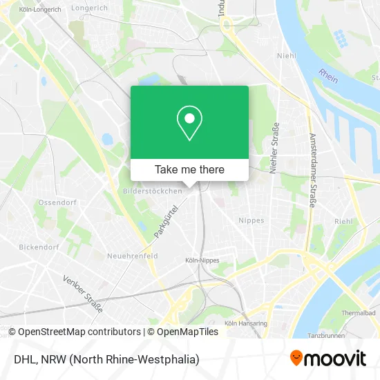 Карта DHL