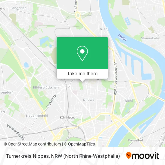 Turnerkreis Nippes map