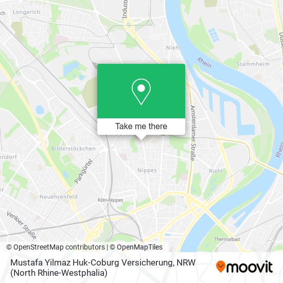 Mustafa Yilmaz Huk-Coburg Versicherung map