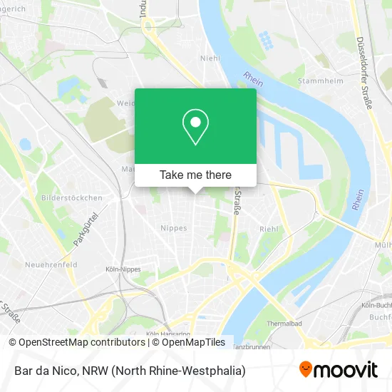 Карта Bar da Nico