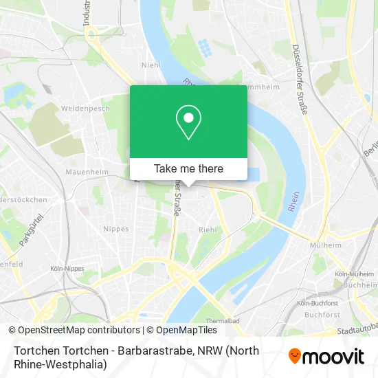 Tortchen Tortchen - Barbarastrabe map