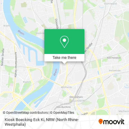 Карта Kiosk Boecking Eck Ki