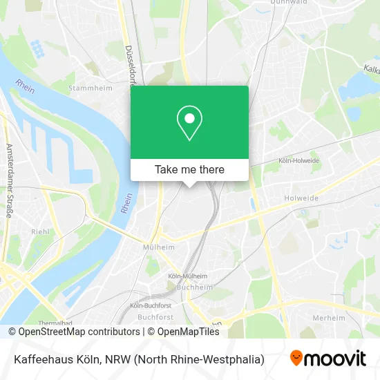Kaffeehaus Köln map
