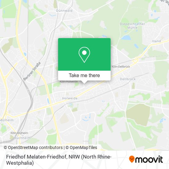 Friedhof Melaten-Friedhof map