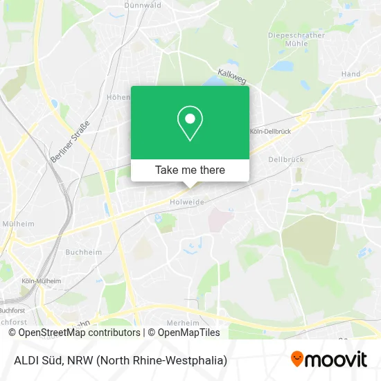 ALDI Süd map