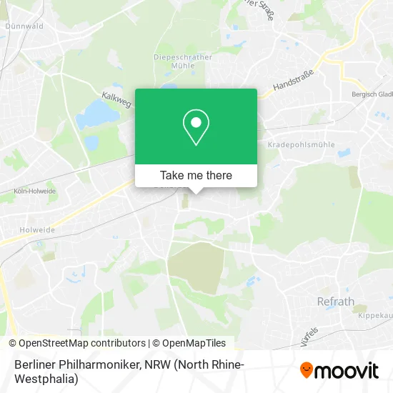 Berliner Philharmoniker map