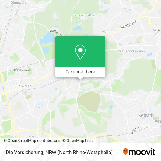 Карта Die Versicherung
