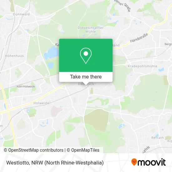 Westlotto map