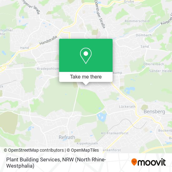 Plant Building Services map