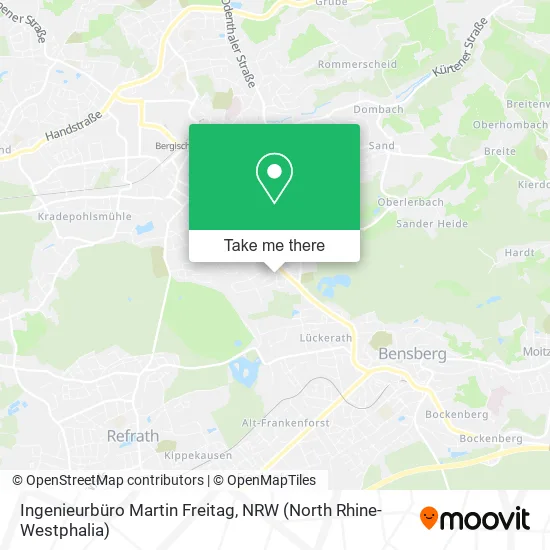 Карта Ingenieurbüro Martin Freitag