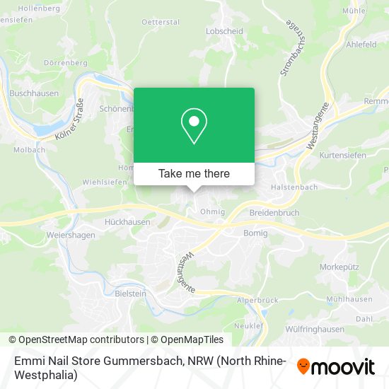 Emmi Nail Store Gummersbach map