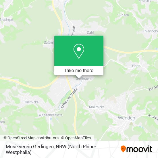 Musikverein Gerlingen map