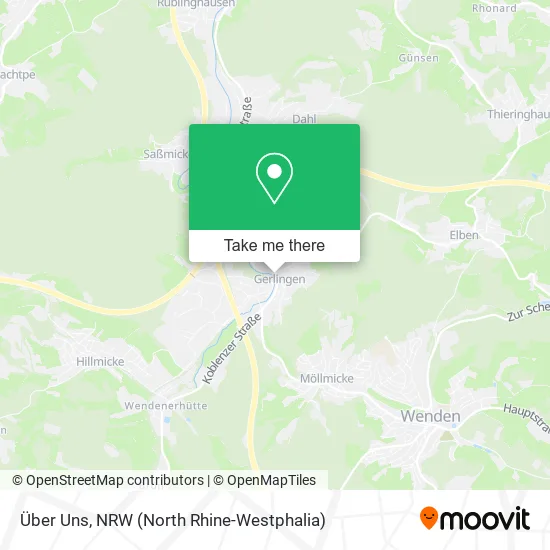 Карта Über Uns