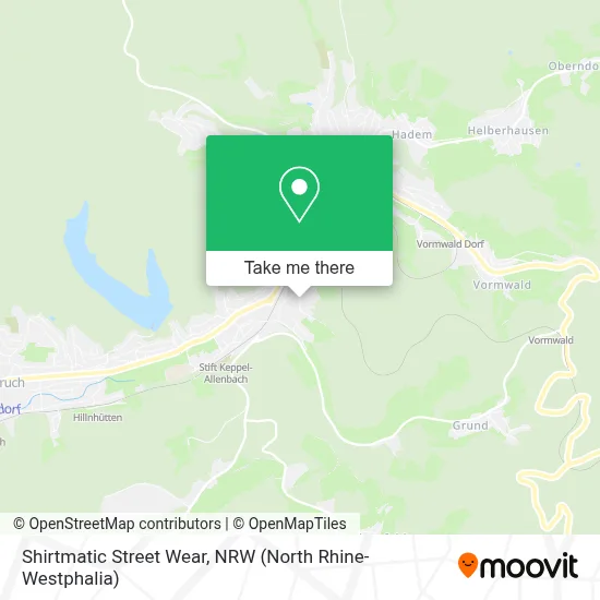 Shirtmatic Street Wear map