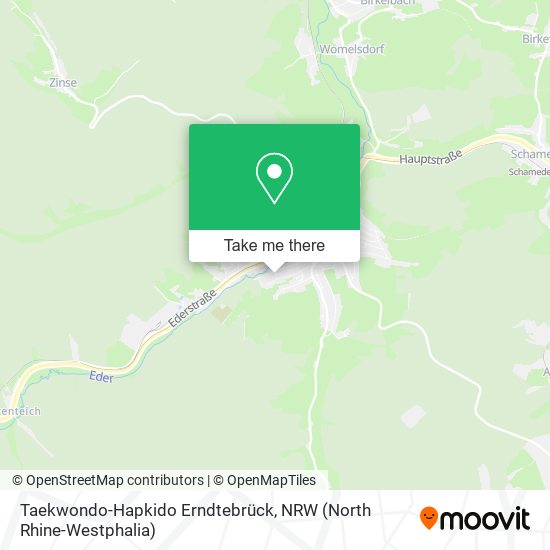 Taekwondo-Hapkido Erndtebrück map