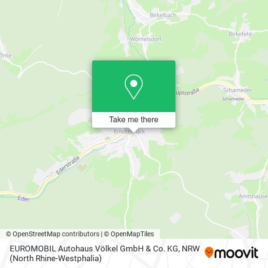 EUROMOBIL Autohaus Völkel GmbH & Co. KG map