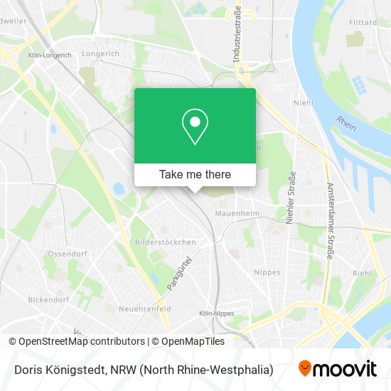 Doris Königstedt map