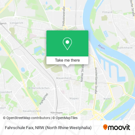 Карта Fahrschule Faix
