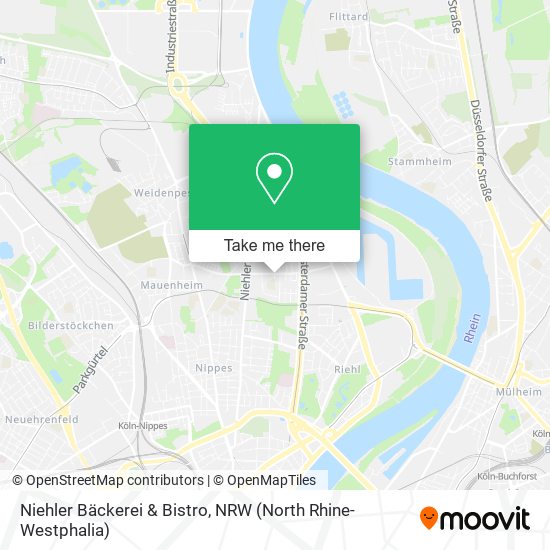 Niehler Bäckerei & Bistro map