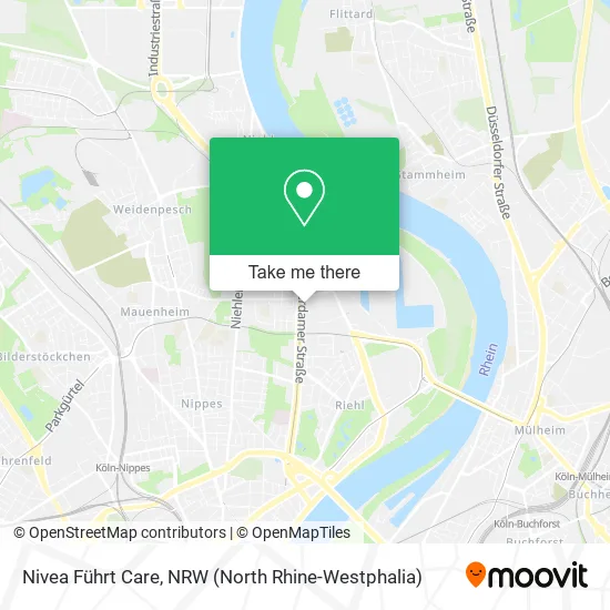 Nivea Führt Care map