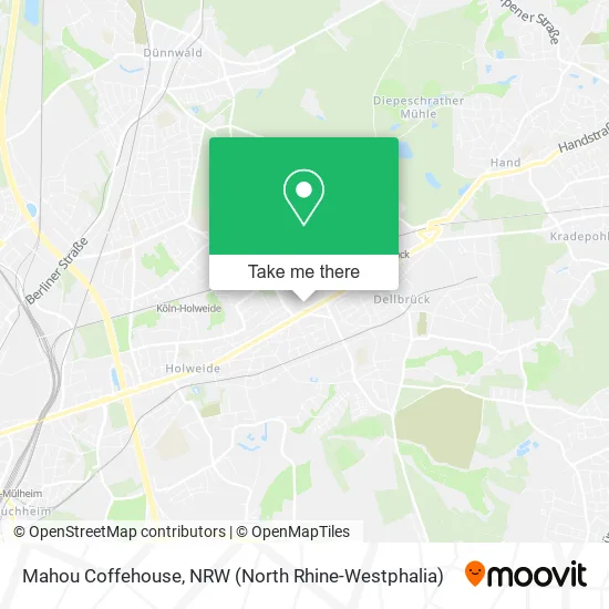 Mahou Coffehouse map