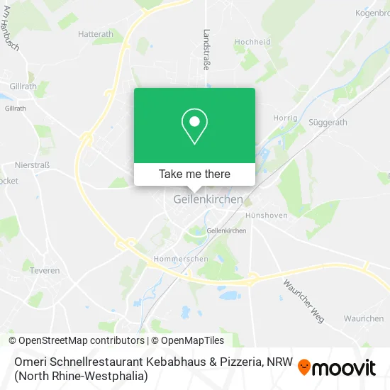 Карта Omeri Schnellrestaurant Kebabhaus & Pizzeria