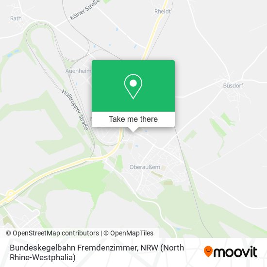 Bundeskegelbahn Fremdenzimmer map