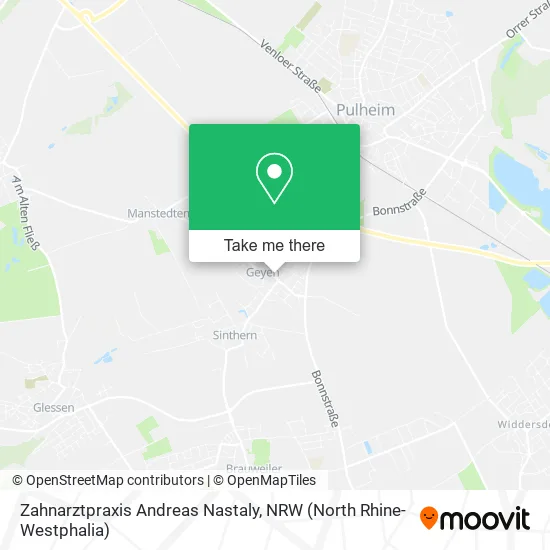 Карта Zahnarztpraxis Andreas Nastaly
