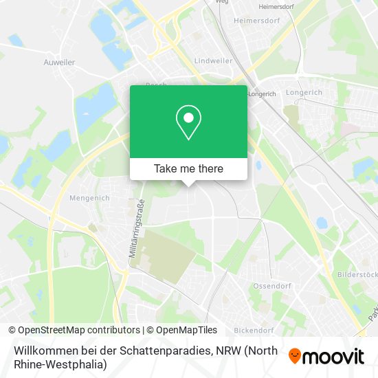 Willkommen bei der Schattenparadies map