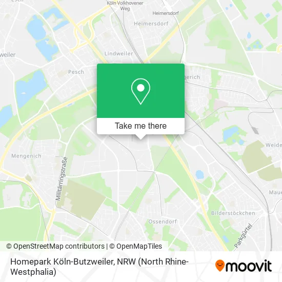 Карта Homepark Köln-Butzweiler