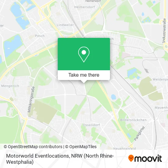 Карта Motorworld Eventlocations