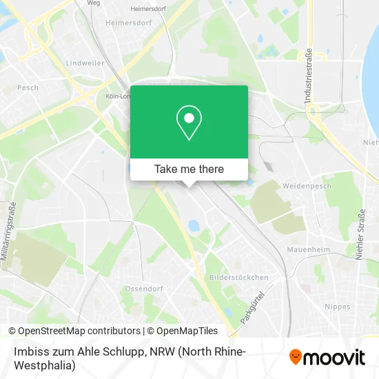 Карта Imbiss zum Ahle Schlupp