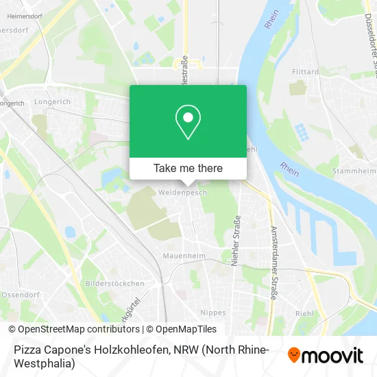 Карта Pizza Capone's Holzkohleofen