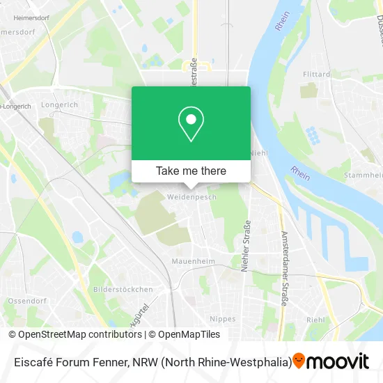 Карта Eiscafé Forum Fenner