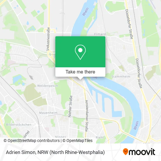 Карта Adrien Simon