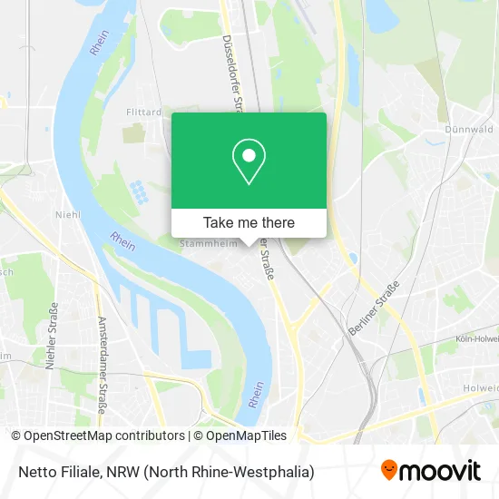 Карта Netto Filiale