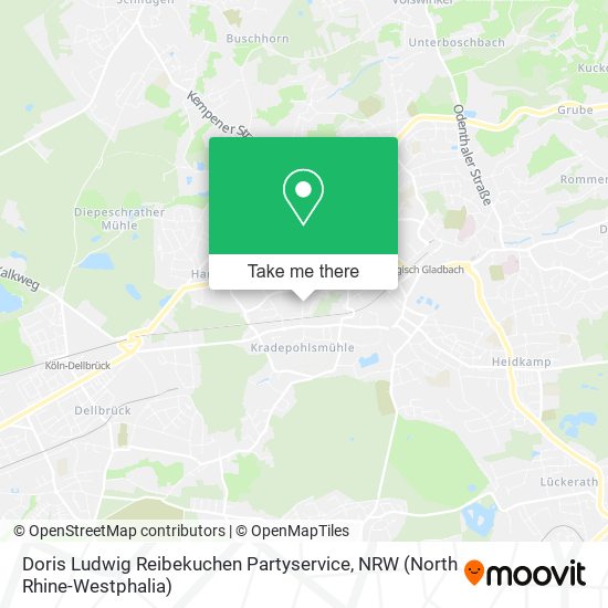 Doris Ludwig Reibekuchen Partyservice map