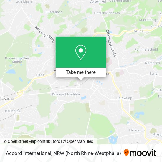Accord International map