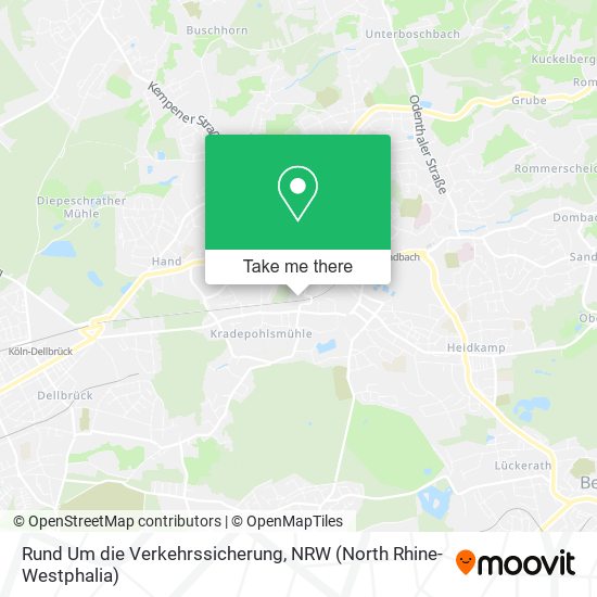 Rund Um die Verkehrssicherung map