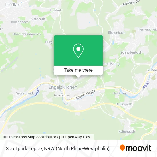 Sportpark Leppe map