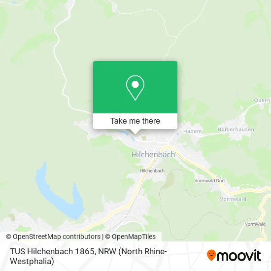 TUS Hilchenbach 1865 map